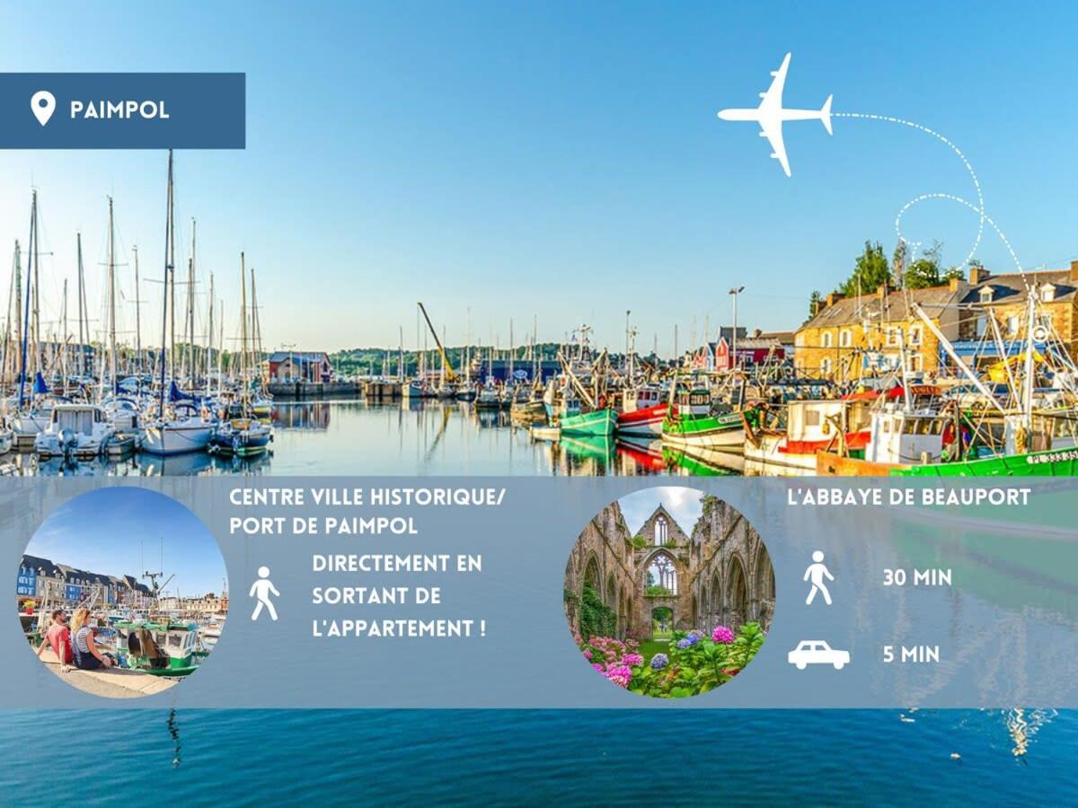 Magnifique T2 Coeur De Ville Port A Pieds Paimpol Εξωτερικό φωτογραφία